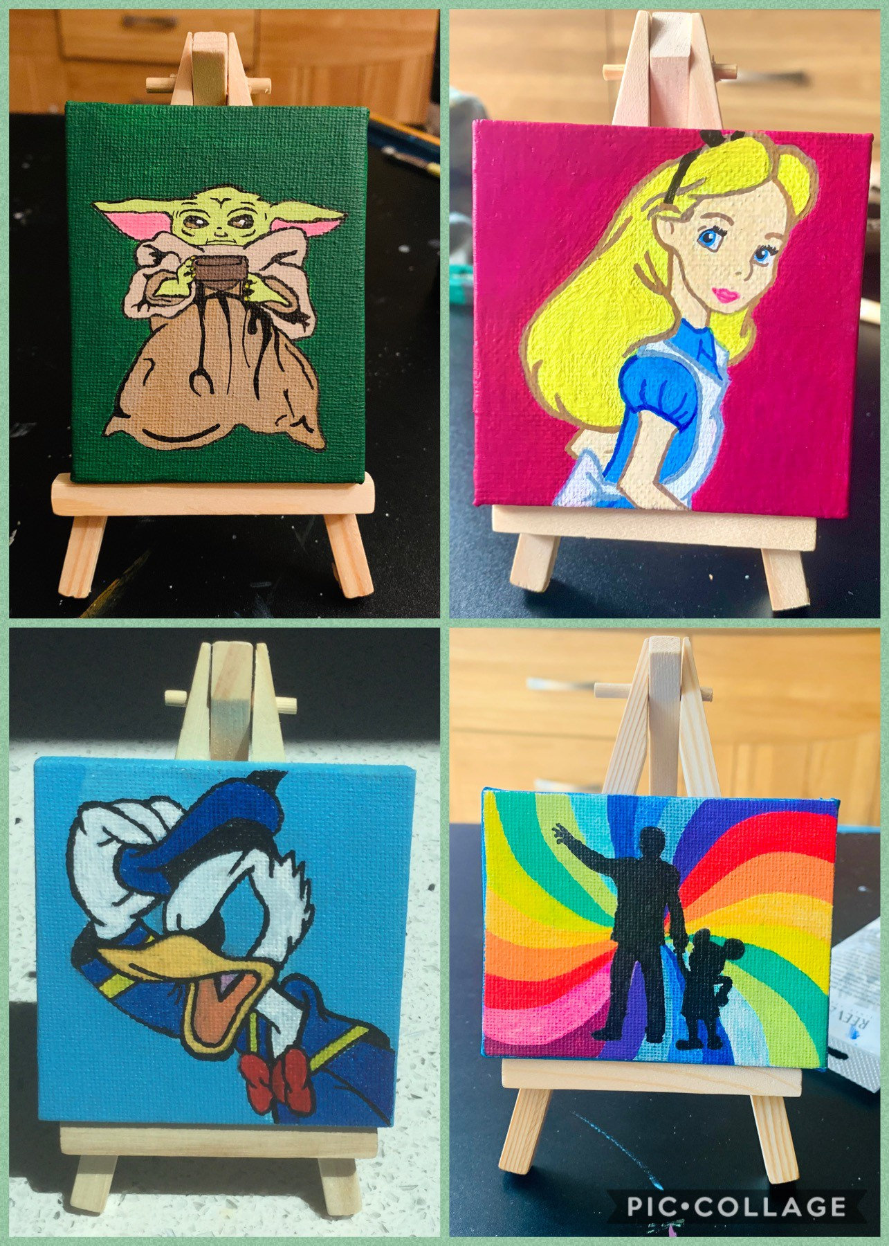 Disney Canvas Painting Ideas