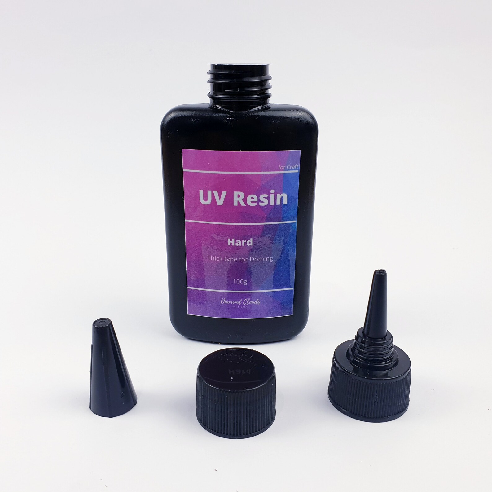 UV Resin Thick Super Clear 100g for doming DIY Curing Etsy