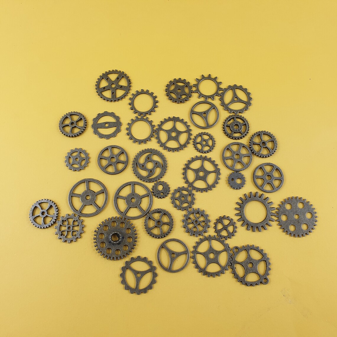 Multiple Colour Gear Shape Craft UV resin epoxy Supply Gears Etsy