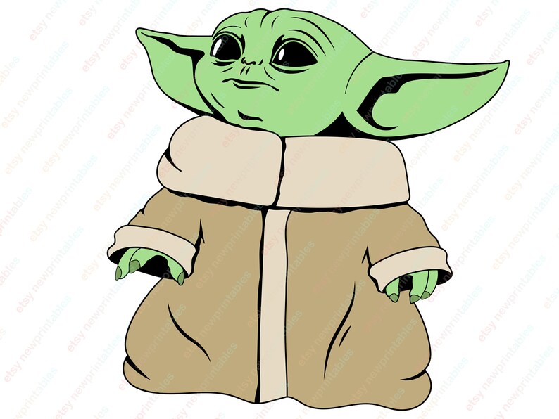 Free Free 142 Svg Cricut Baby Yoda Svg Layered SVG PNG EPS DXF File