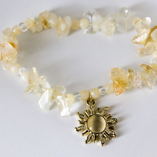 Lorde Solar Power Inspired Citrine Bracelet