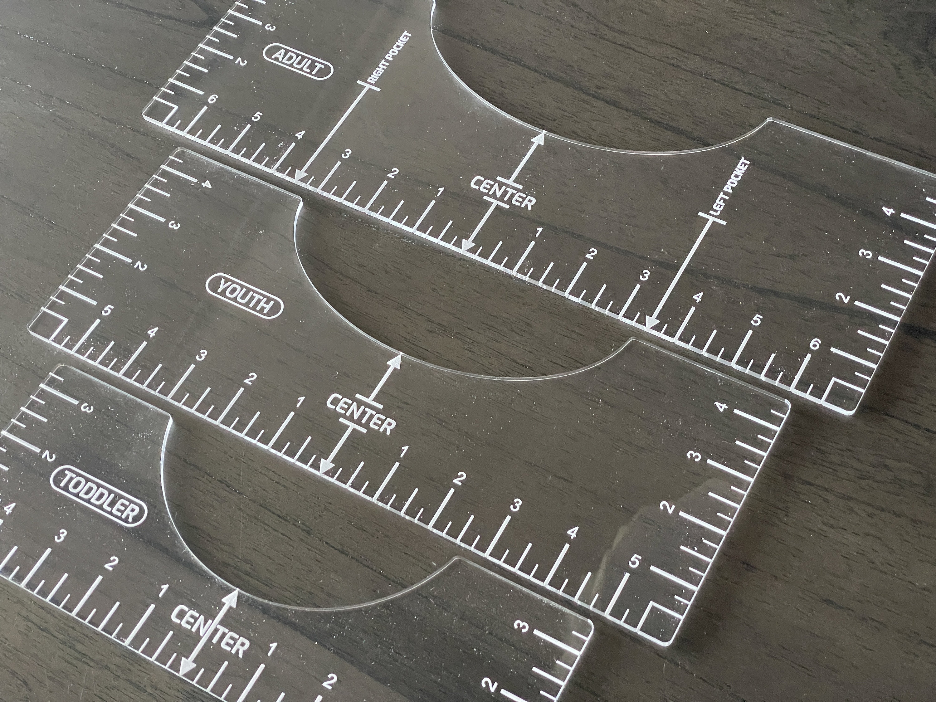 Drafting Ruler 54 cm - Transparent Acrylic