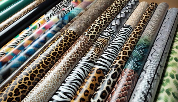 Custom Printed Permanent Adhesive Vinyl Sheet - Gloss or Matte - 12x12 or 6x12 - Any Design or Pattern Yours or Mine - For Cutting Machines