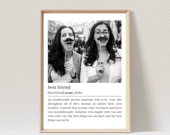 Bester Freund Geschenk personalisiert, Freundschaftsgeschenk, Geschenke für den besten Freund, beste Freundin Geburtstagsgeschenke für sie, Valentinstag Geschenk, Galentines Geschenk