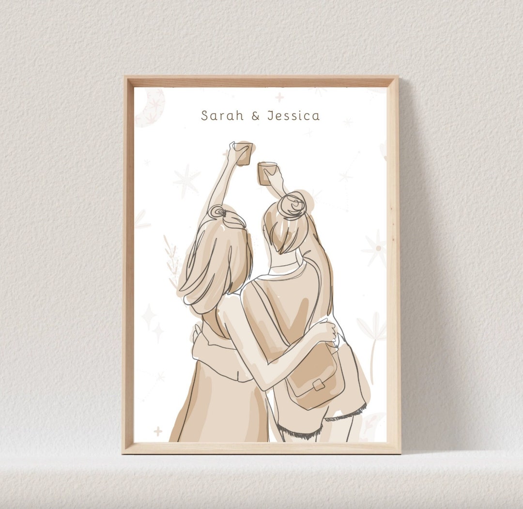 Best Friend Gifts Personalized, Best Friend Birthday Gifts for Her