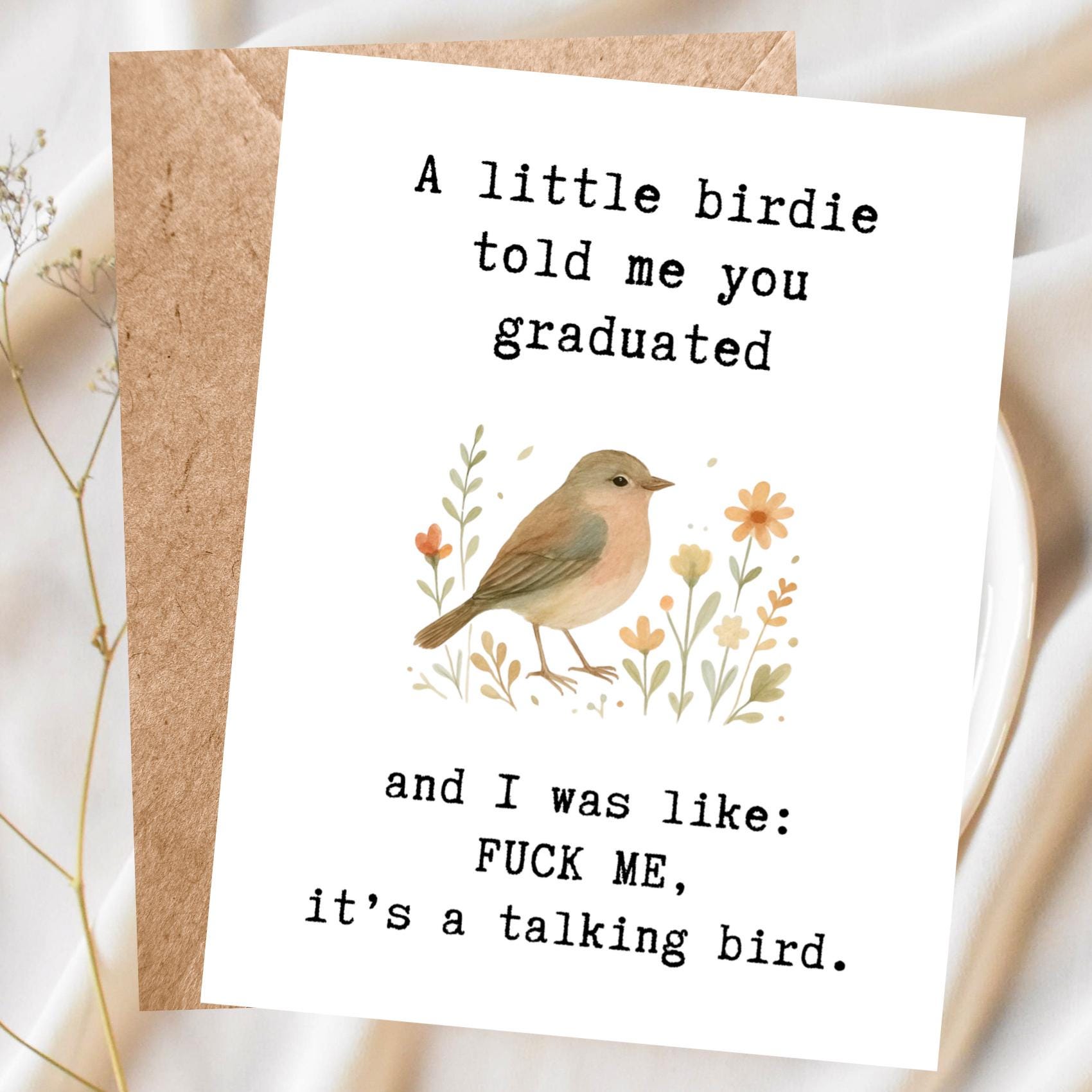 Funny Graduation Card - Etsy Funny Graduation Card - Etsy
