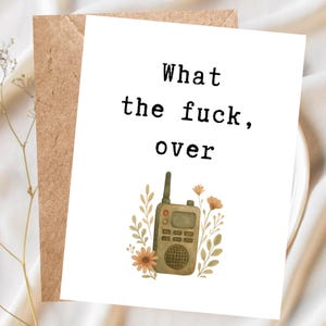 Lustige Abschiedskarte Going Away, Auf Wiedersehenskarte, Job Karte verlassen, Was zum Teufel Karte, Personalisierbare Karte, Snarky sarkastische Karte Rude Goodbye