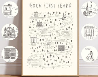 Beziehung Karte, Geschichte von uns Karte, Liebe Karte, Benutzerdefinierte Karte Unsere Geschichte Karte Unsere Liebesgeschichte Karte Timeline Personalisierte Karte Paar Karte Weihnachtsgeschenk