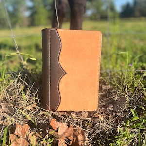 Housse de bible en cuir - Housse de bible occidentale personnalisée pour homme et femme