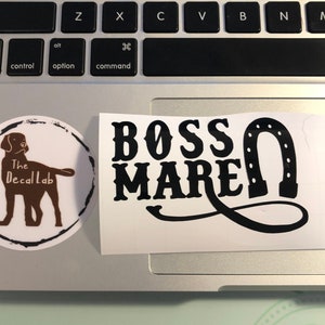 Boss Mare Vinyl Decal | Horse Vinyl Decal