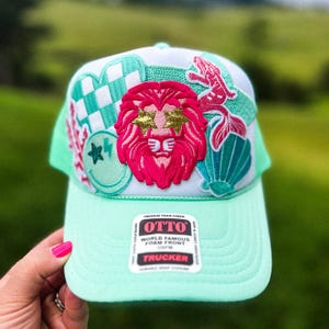 Custom Patch Trucker Hat, Personalized Foam Hat, Custom Caps, Cute Hat, Mesh Back Trucker Hat, 5 Panel Hat, Fun Hats