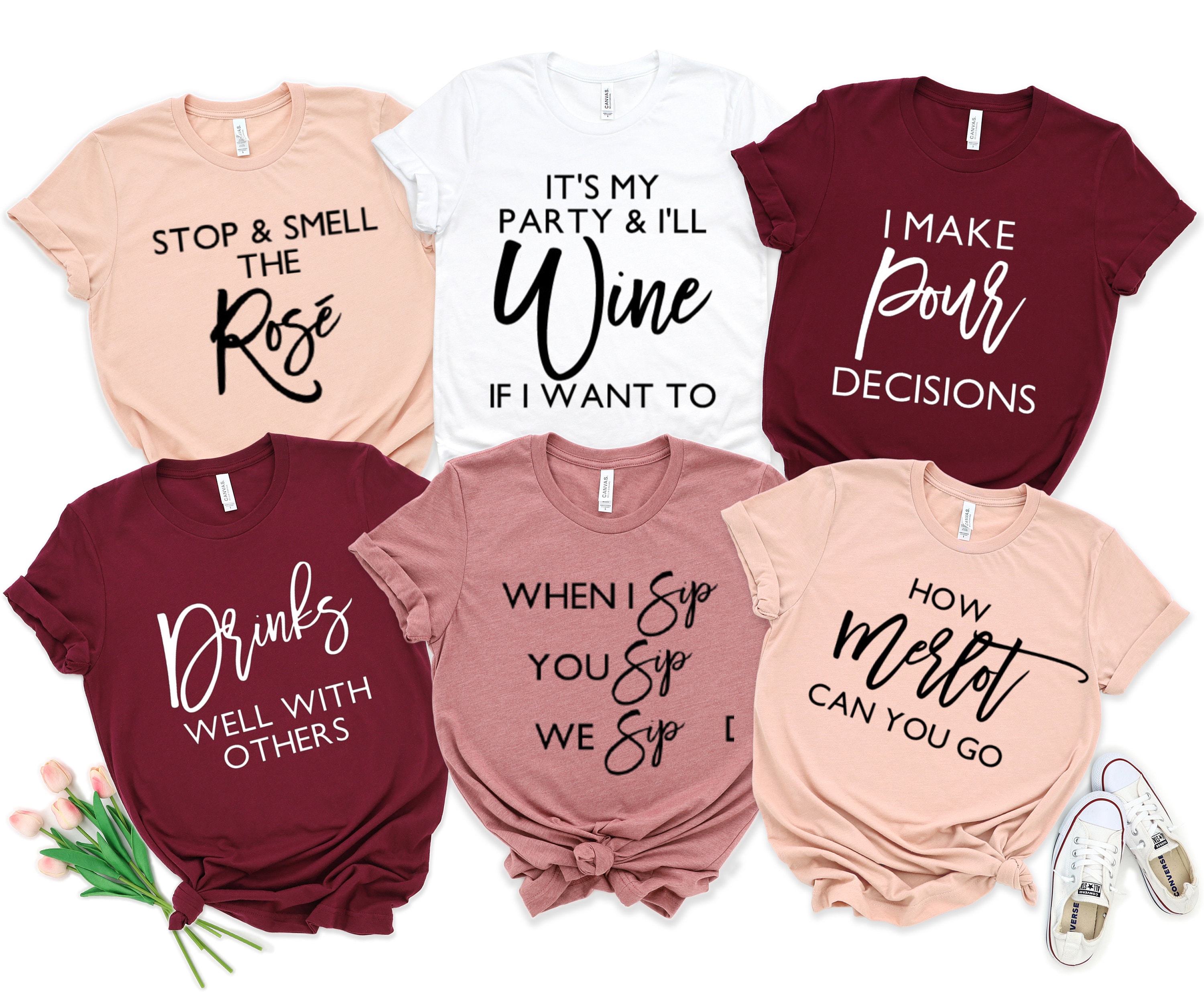 wine pun shirts