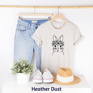 Floral Bunny Easter Tee | Easter Shirt | Easter Bunny Shirt | UNISEX