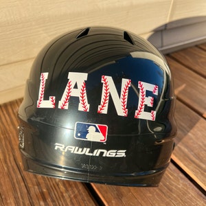 Baseball Helmet Decal, Softball Helmet Decal, Personalized Baseball and Softball Helmet Decal, Helmet Name Decal