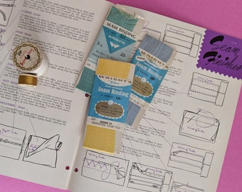 Vintage Seam Binding - Unopened Packages - Various Colors + Brands!
