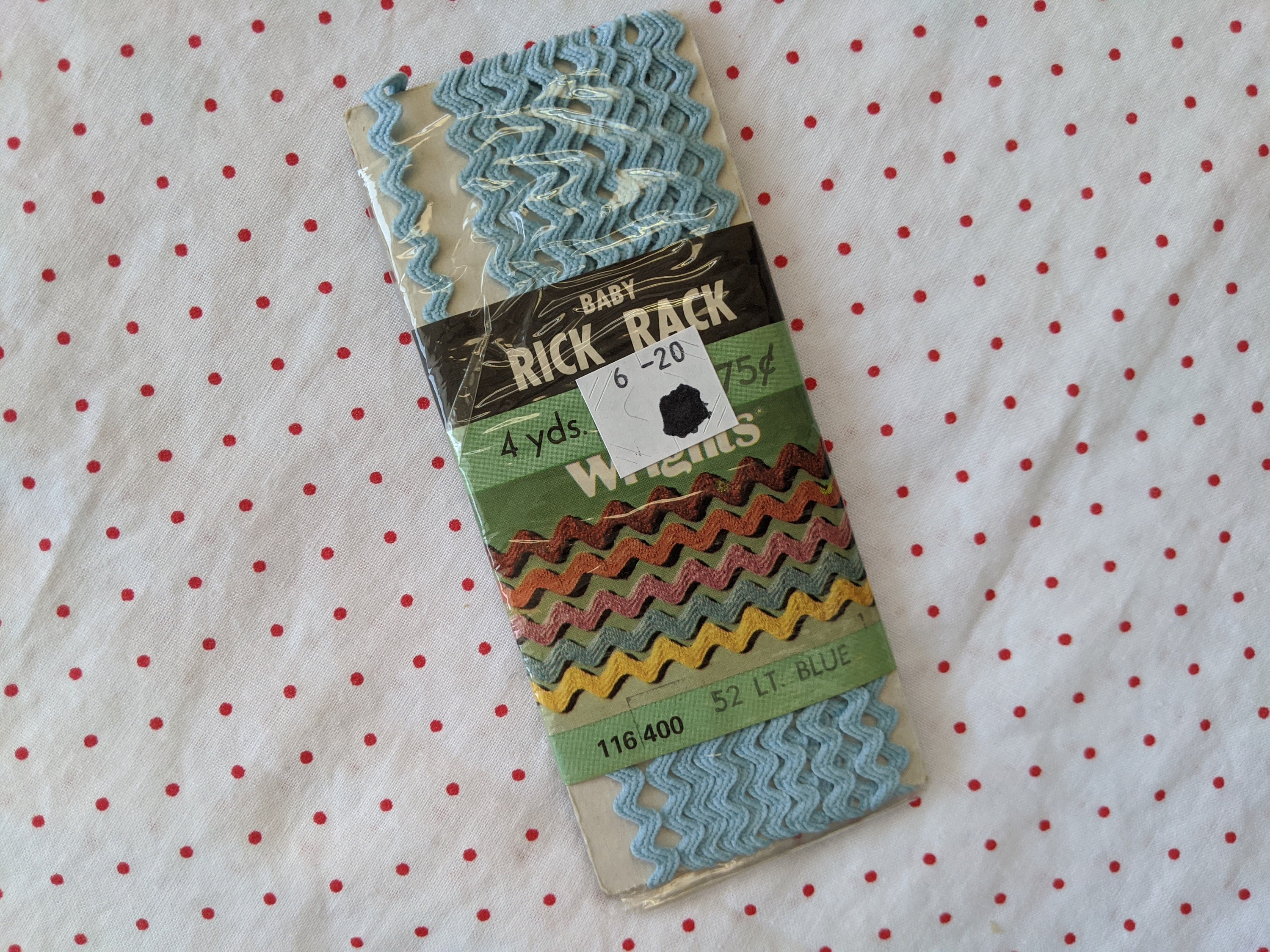 Vintage Baby Rick Rack Original Packaging Various Brands/colors - Etsy