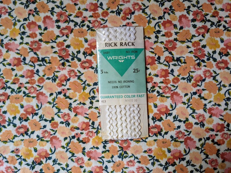 Vintage Baby Rick Rack Original Packaging Various Brands/colors - Etsy