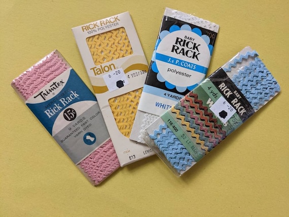 Vintage Baby Rick Rack Original Packaging Various | Etsy