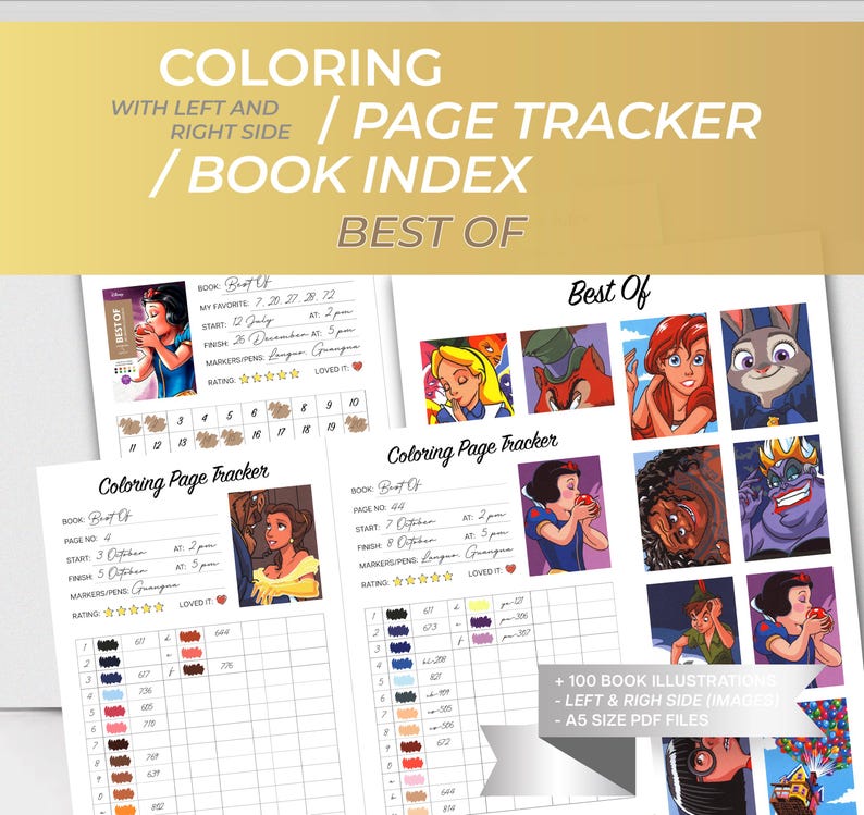 Present Coloring Page Pattern Coloring Page Tracker Best of Coloring Book Index Cover Swatch Template ...