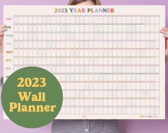 2023 Wall Planner | THIS Is The Year | 2023 Year Planner | 2023 Monthly Planner | Year to View