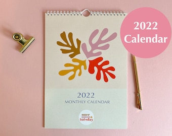 2022 Wall Calendar | Etsy