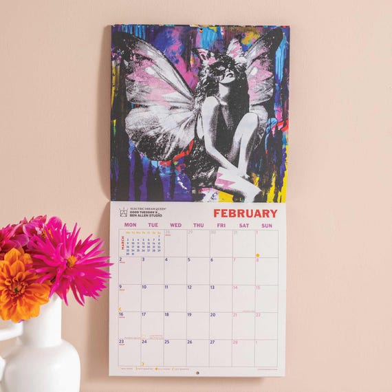 2026 Calendar | Pop Art | Graffiti Style by Ben Allen X Good