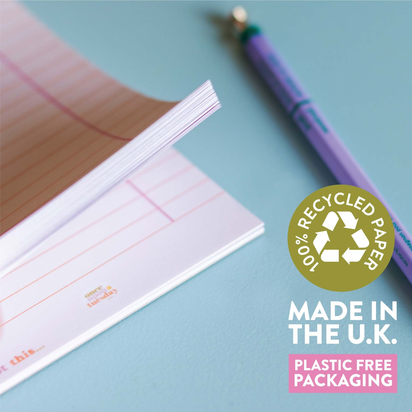 Slim To-do List & Notepad You Got This Colourful Deskpad | Tear off ...