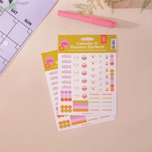 Sticker für Planer & Kalender | Journal Aufkleber | Alltagsaufkleber | Recyceltes Papier