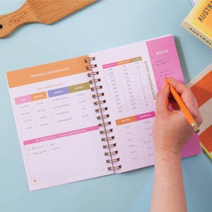 A5 Blank Recipe Book. Family Recipe Book. Keepsake. Foodies. Food Lovers. 100% Recycled Paper. Made in the UK.