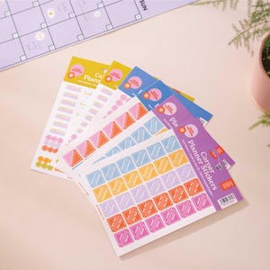 Organisiertes Chaos Sticker Pack | Journal Aufkleber | Alltagsaufkleber | Ecken Aufkleber | Recyclingpapier | Öko Aufkleber