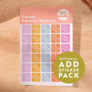 2026 year to view colourful wall planner. 100% recycled paper. home planner. wfh calendar. work planner.