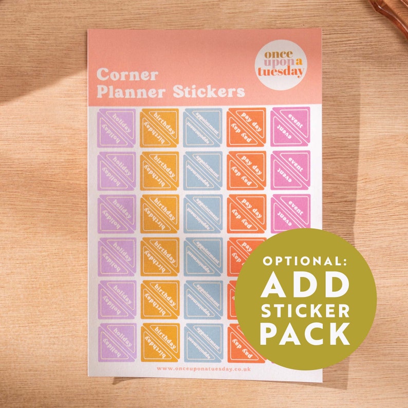 2026 year to view colourful wall planner. 100% recycled paper. home planner. wfh calendar. work planner.