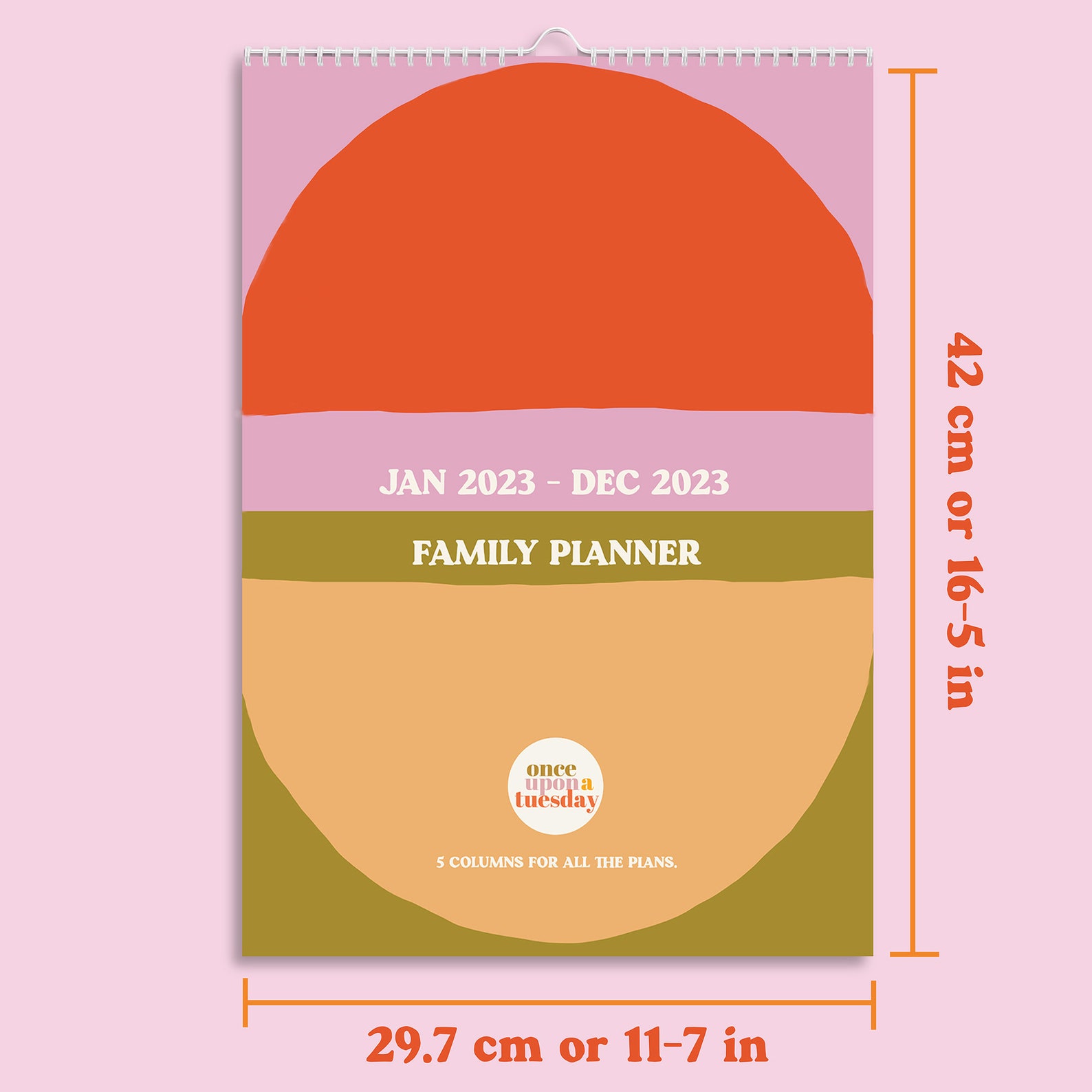2023 Family Wall Calendar Planner Large A3 Calendar Etsy UK