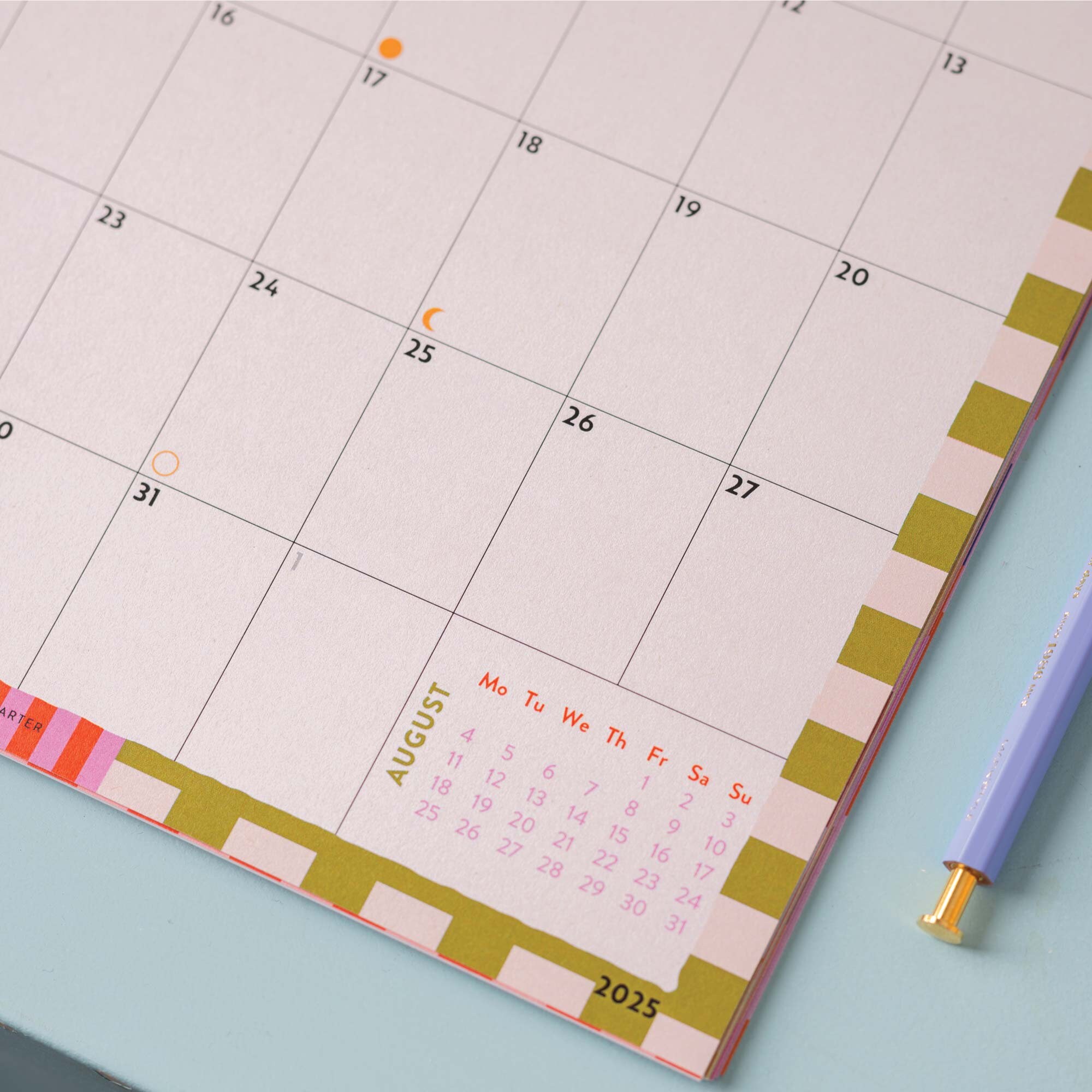 2024-2025-academic-year-wall-calendar-checks-stripes-a4-academic-planner-student-planner-september-start-calendar-colourful-etsy