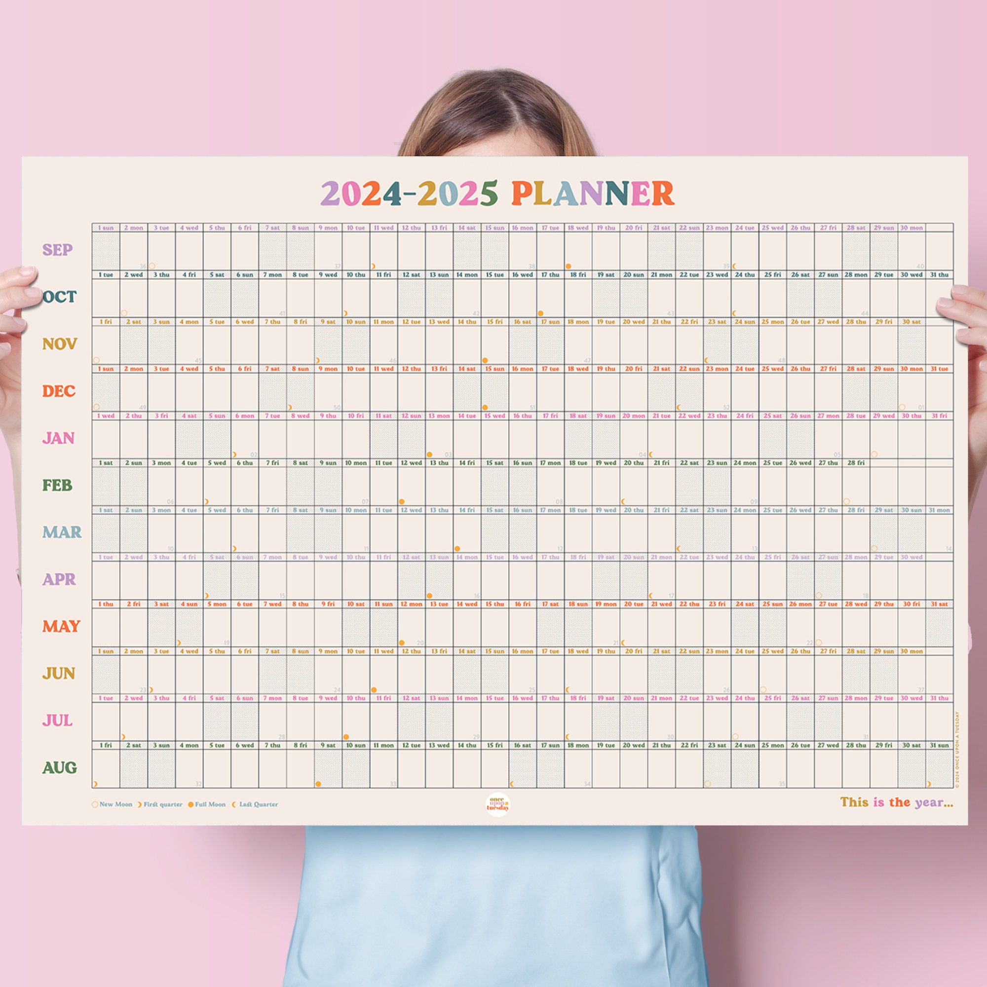 2024-2025 mensile - mensile e Agenda settimanale 2024 - 2025