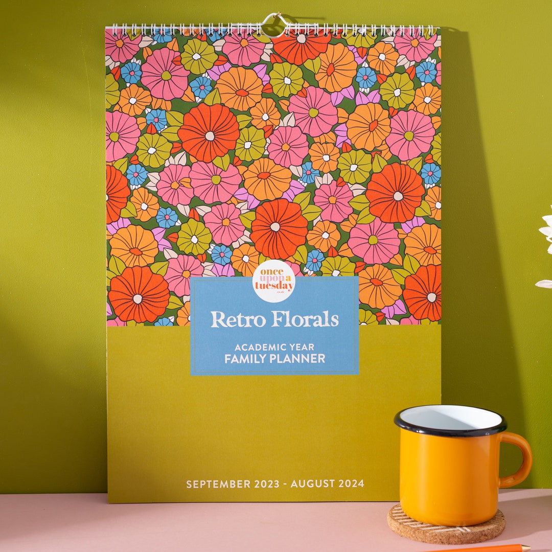 20232024 Family Wall Calendar 5 Person Planner Academic Etsy UK