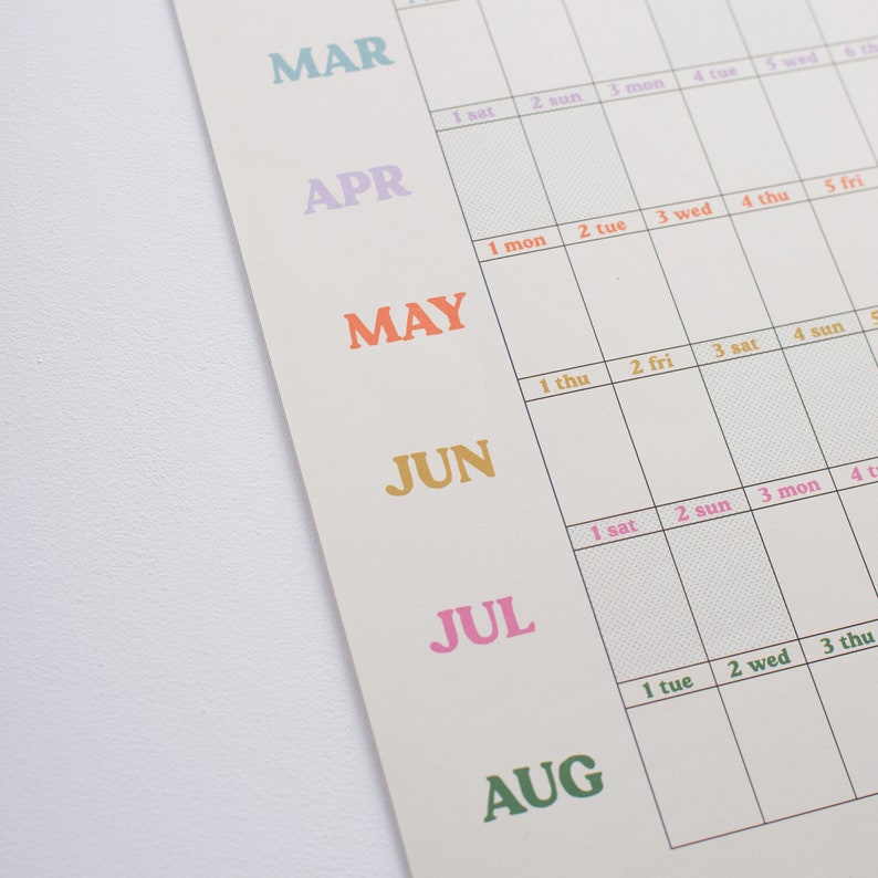 Academic Year Wall Planner 20222023 This is the Year Etsy UK