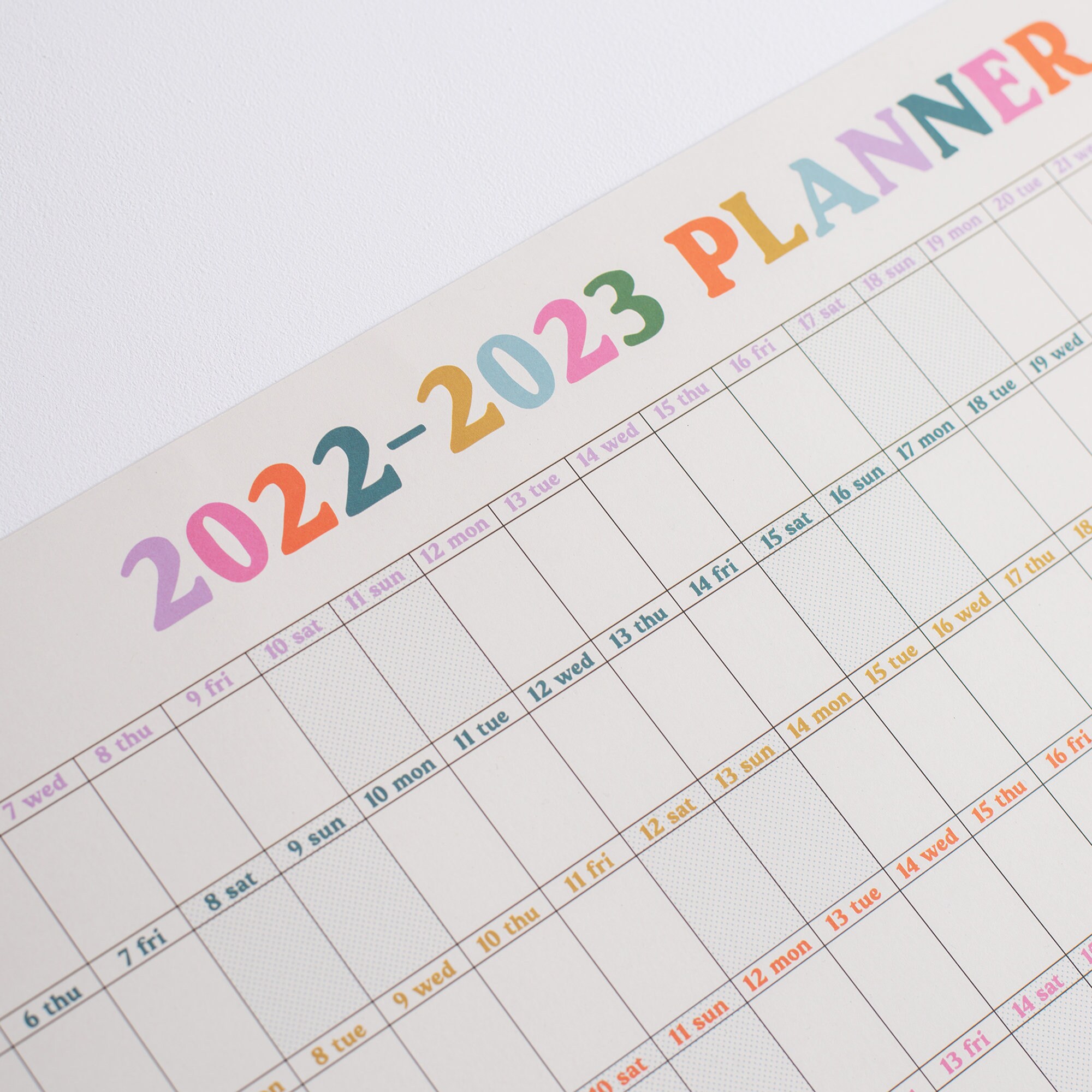 Academic Year Wall Planner 20222023 This is the Year Etsy UK
