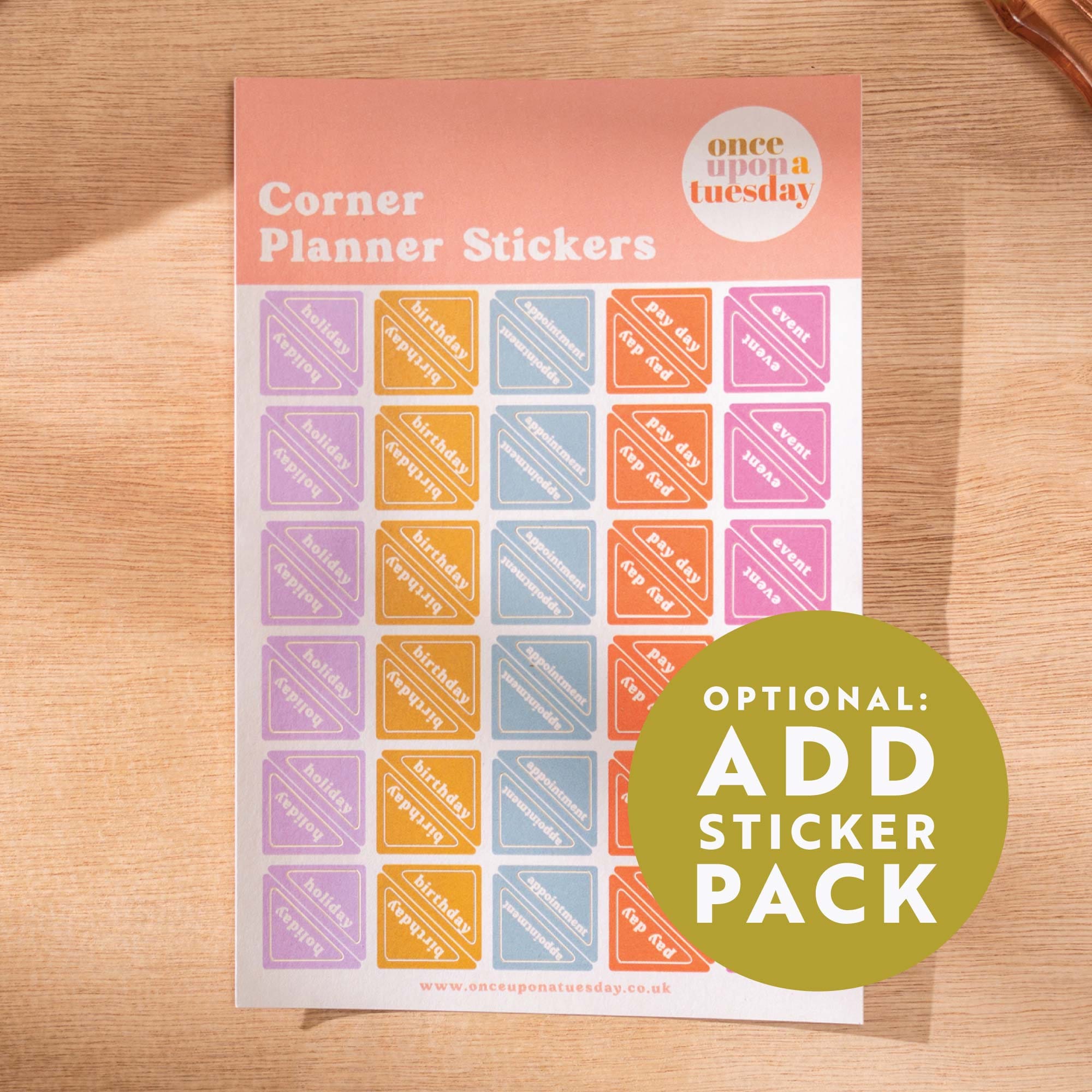 2025 Year Wall Calendar Checks & Strips | A4 Monthly Planner | Colourful Art Planner | 12 Month Hanging Calendar | Week Starts Sunday