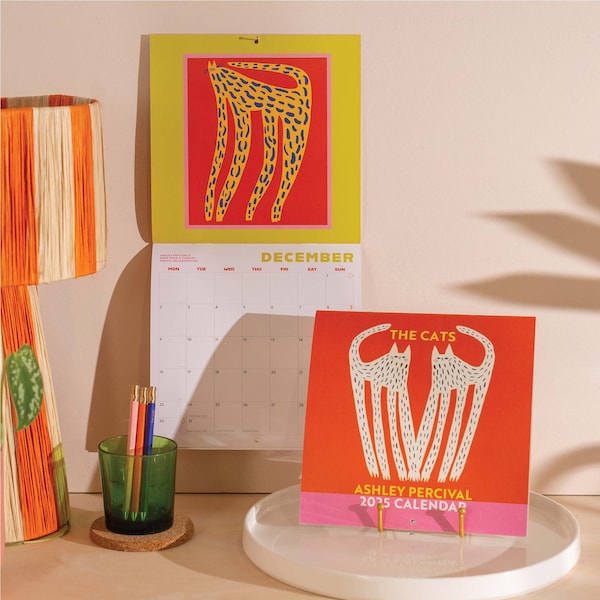 2025 Pop Art Calendar Etsy