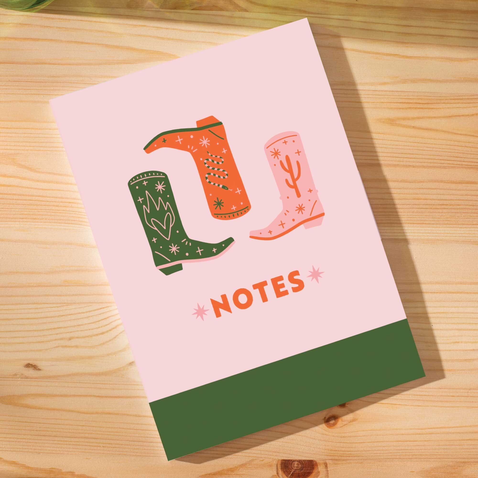 Redneck Notebook A5 Lined Notebook Cowboy Boots | Ruled Journal | Western Inspired ...