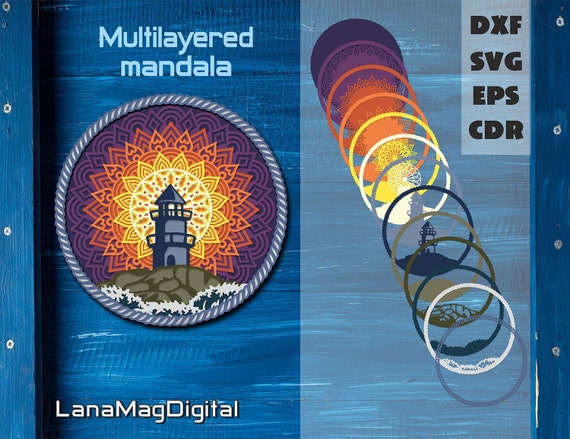 Free Free Layered Lighthouse Svg 891 SVG PNG EPS DXF File