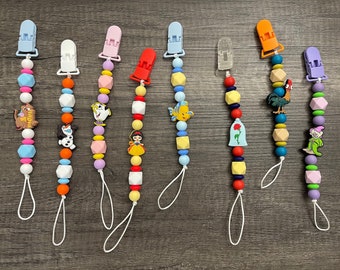 Princess Pacifier Clips