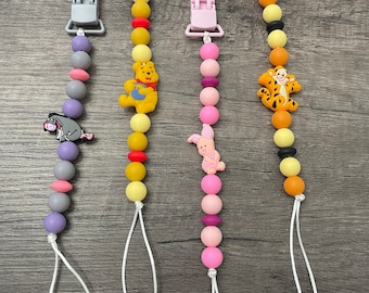 Hundred Acre Woods Pacifier Clip