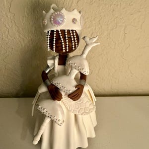 Adorable Orixas Oxala Iemanja iansa Xango Handmade 5in/ 12cm orixa umbanda candomblé