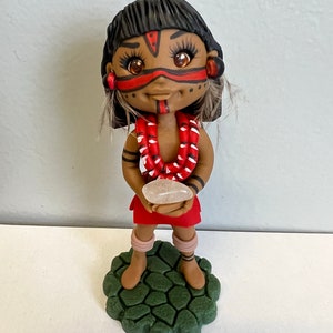 Adorable Preto Velho Preta Velha Marinheiro Indio Cigano Handmade 5in/ 12cm orixa umbanda candomblé