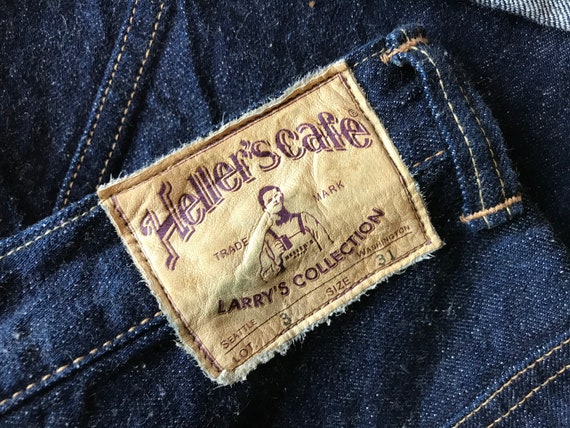 warehouse Heller'scafe ジーンズ Heller's Cafe Lot 3 Selvedge Denim Jeans W31 / L34 - Etsy