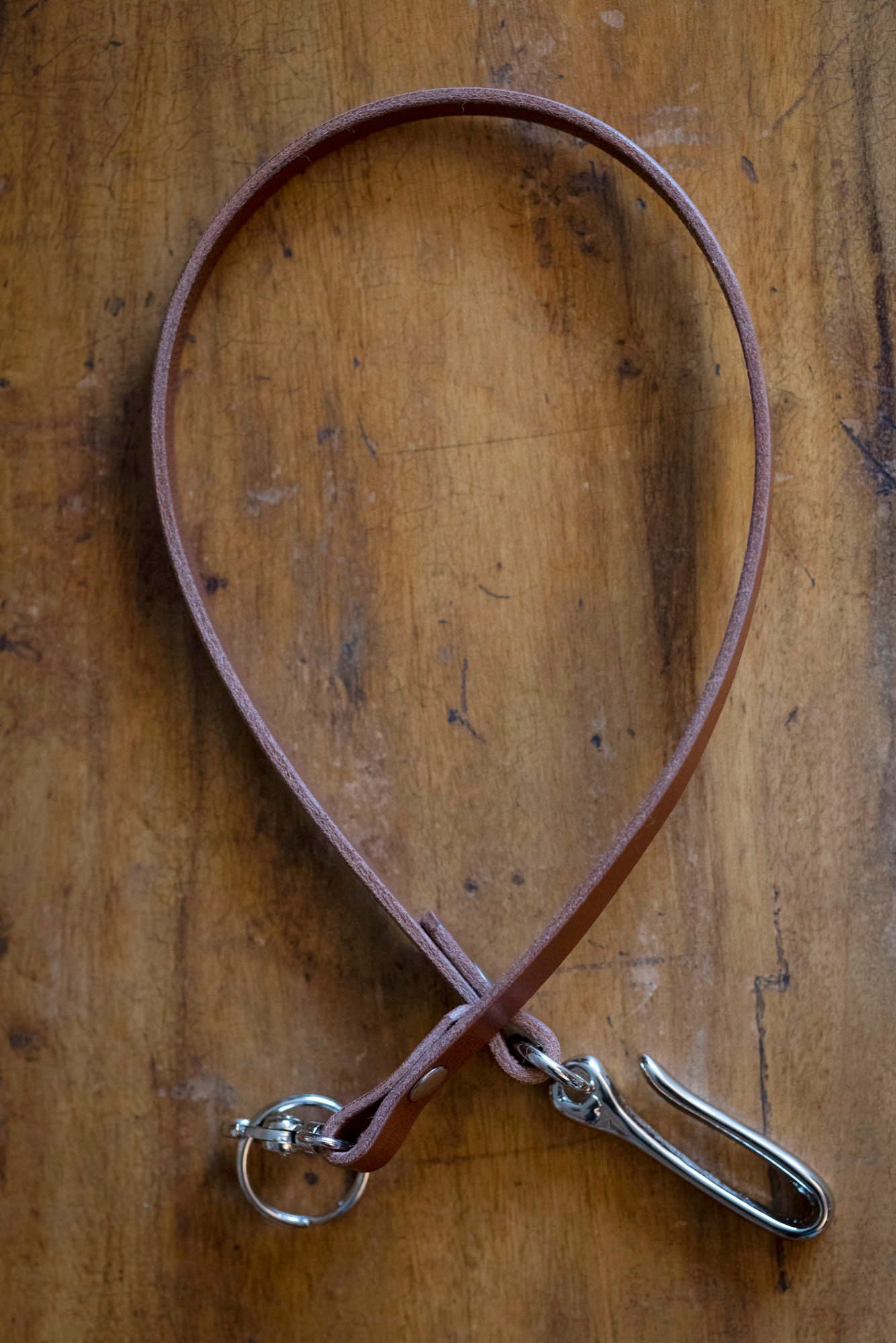 Leather Wallet Tether / Chain Etsy UK