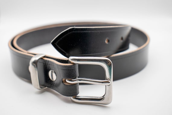 Cropthorne West End Bridle Leather Belt in Nut