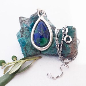 Sterling Silber Eilat Stein Pendent